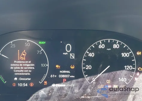 2025 Honda Cr-V Hybrid Sport-L из США, поврежденный, VIN 7FARS5H85SE032122